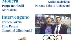 “Diventa campione nella tua vita”: Franco e Pino Porzio al Liceo Manzoni a Caserta