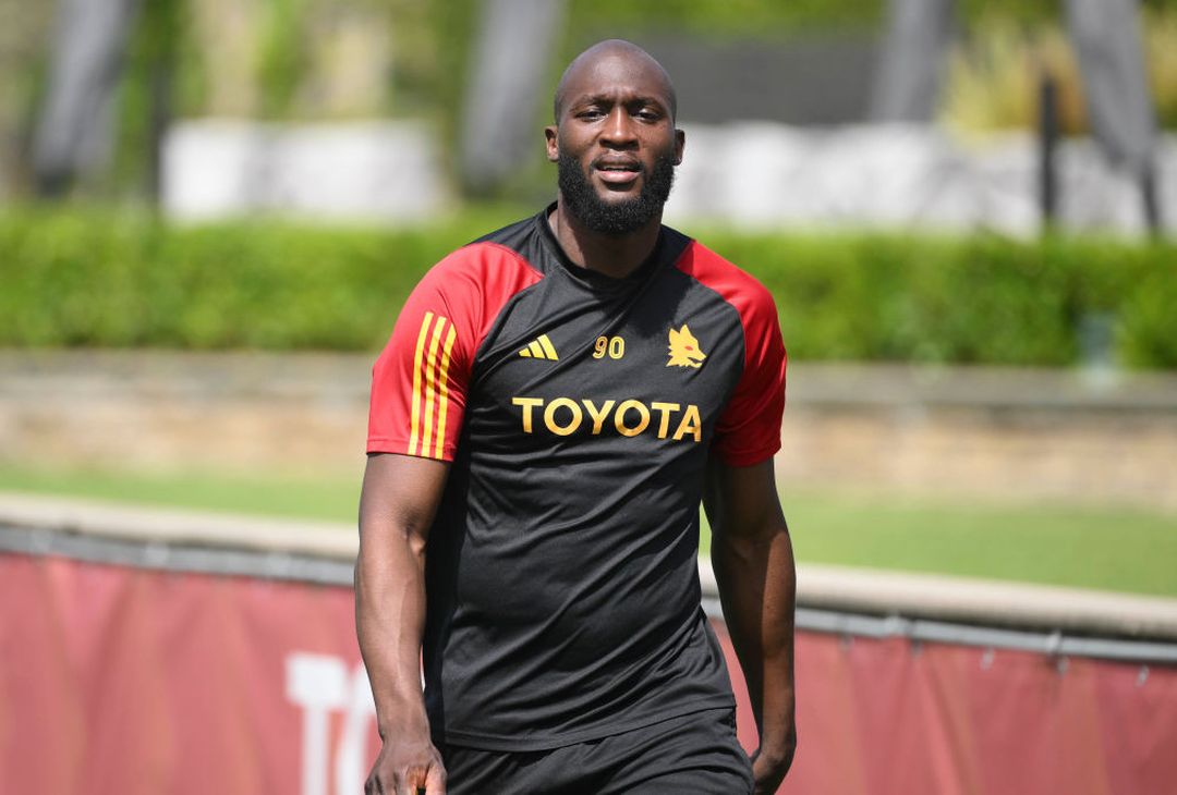 Trigoria, l’allenamento in vista del Bayer: tornano Lukaku e Smalling – FOTO GALLERY - immagine 26
