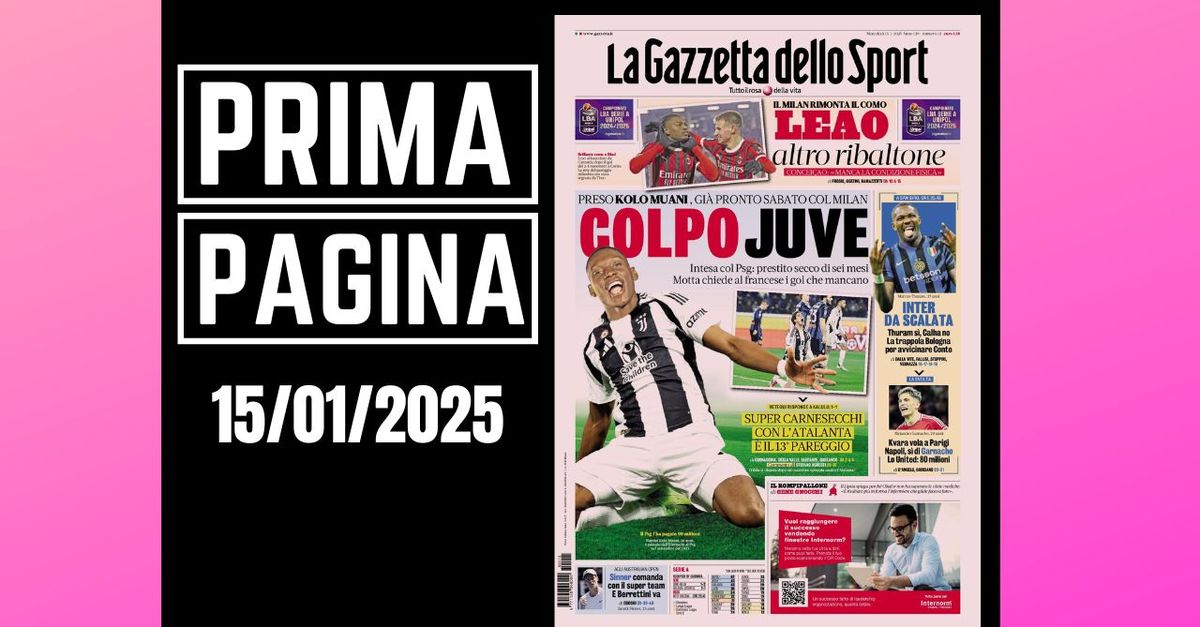 Prima pagina Gazzetta dello Sport: “Leao, altro ribaltone”