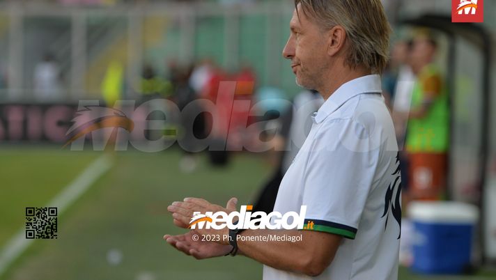 Feralpisalò-Modena, Vecchi: ” Tutto sugli indisponibili. 5-3-2 di Palermo estemporaneo”  Feralpisalò-Modena