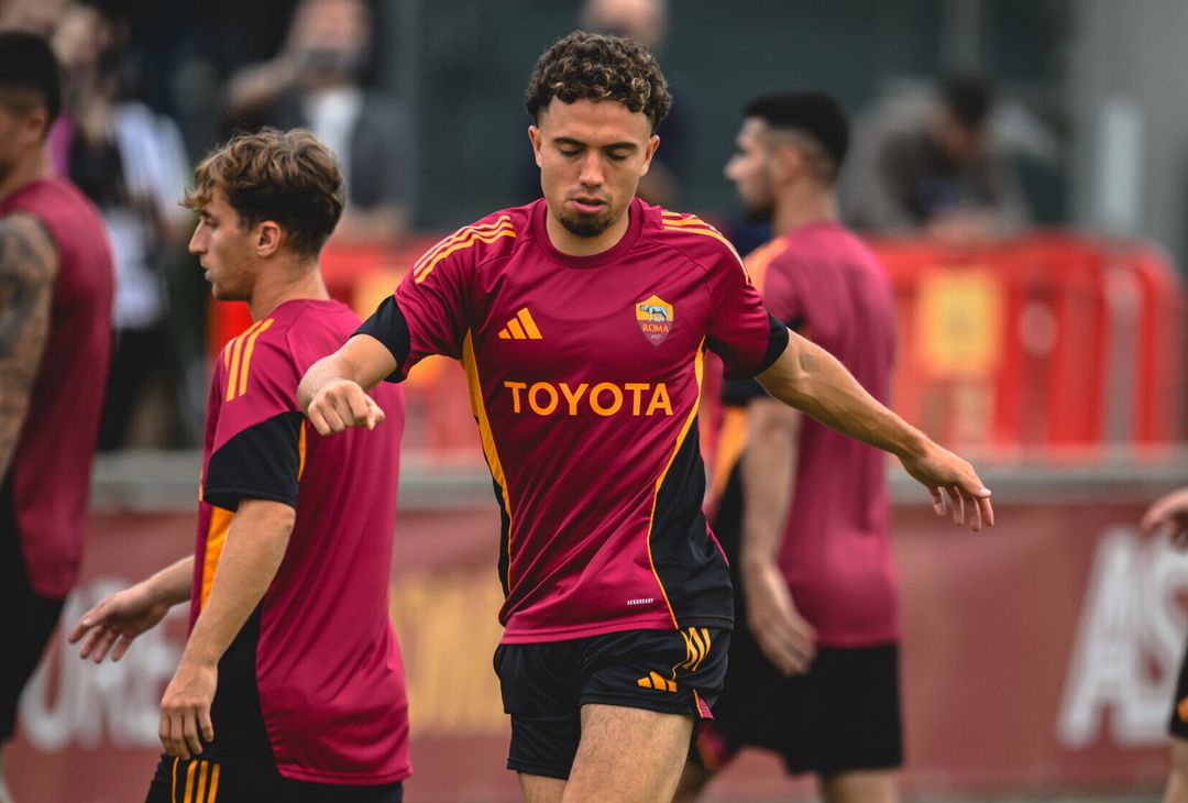 Trigoria, la rifinitura alla vigilia di Nizza-Roma – FOTO GALLERY - immagine 16