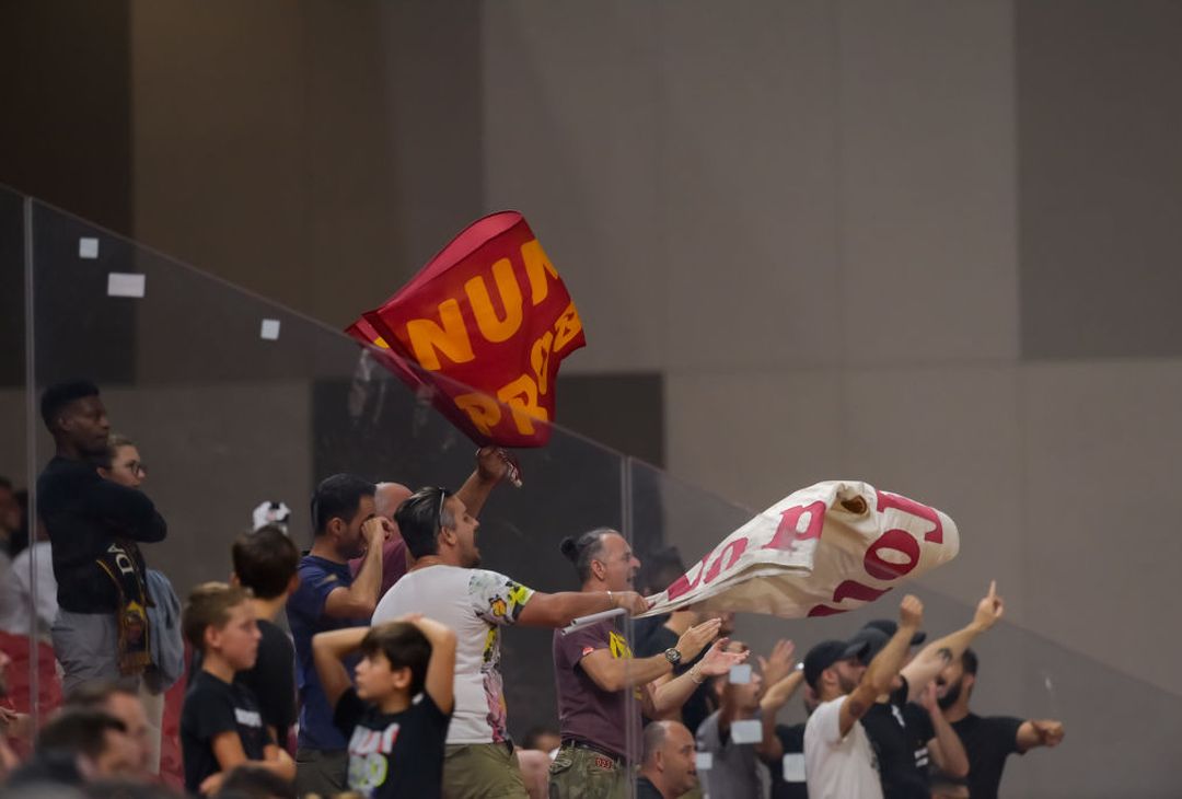 Amichevole, Partizani-Roma 1-2 – FOTO GALLERY - immagine 42