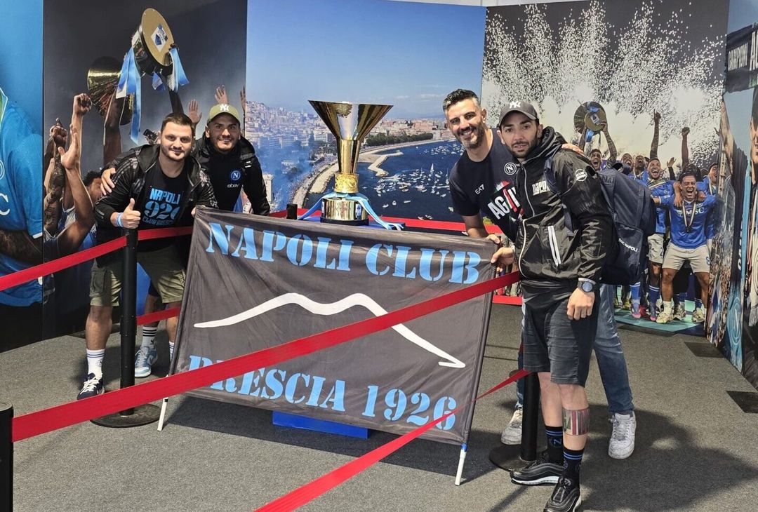 Il Napoli Club Brescia 1926 festeggia undici anni di storia a Dimaro in occasione dell'amichevole Napoli - Catanzaro!