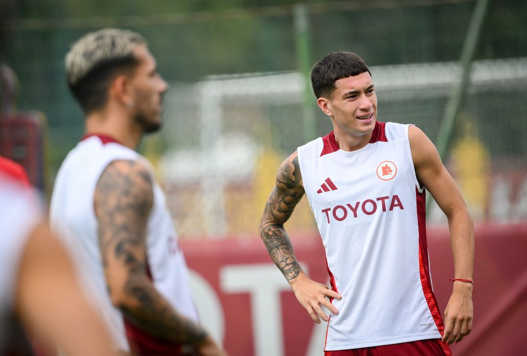Roma, allenamento a Trigoria a due giorni dal Cagliari – FOTO GALLERY - immagine 15