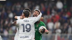 ‘L’ha parata Giroud’. Oli torna in porta? Il Milan ci scherza su | FOTO