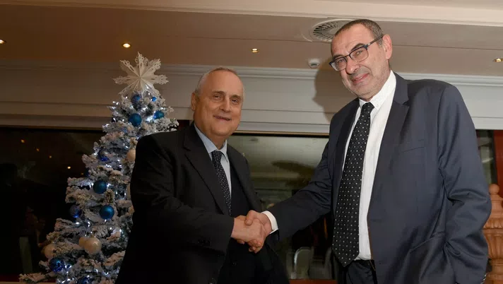 Lotito e Sarri