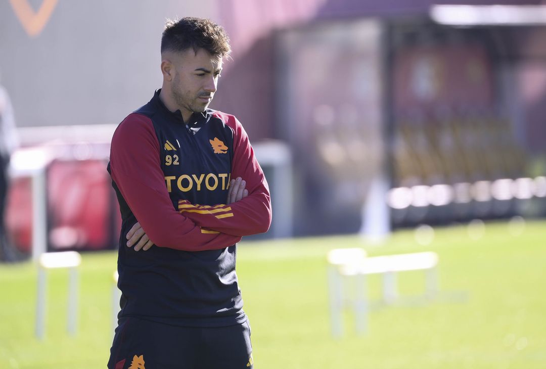 Roma, l’ultimo allenamento prima della Fiorentina – FOTO GALLERY - immagine 24