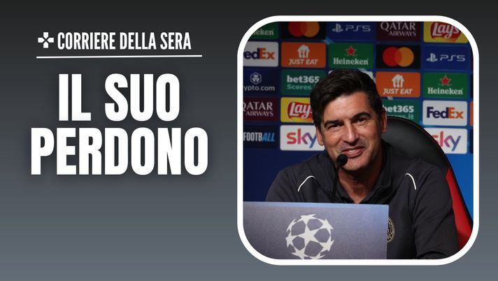 Milan-Bruges Champions League 2024-2025 Fonseca