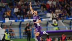 Conference League, Fiorentina-Polissya 3-2: Dzeko in gol e viola qualificata