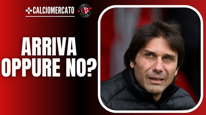 Antonio Conte, tecnico accostato alla panchina del Milan