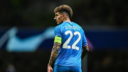 Dubbio Di Lorenzo, problema muscolare per il capitano: in forse per la Juventus