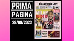Prima pagina Gazzetta dello Sport: “Milan guido io”