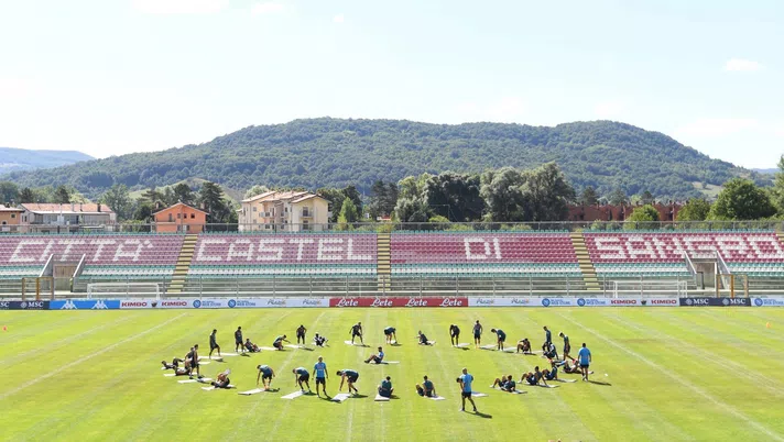 Napoli ritiro castel di sangro amichevoli