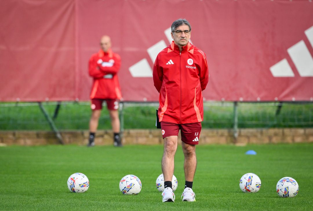 Trigoria, la rifinitura in vista della gara contro il Bologna – FOTO GALLERY - immagine 15