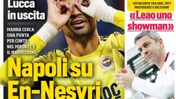 Prime pagine giornali sportivi oggi: il Napoli sui media