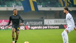 Tchatchoua, offerta Everton, il Verona dice no: vuole di più