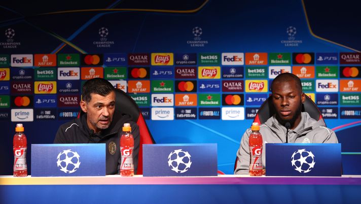 AC Milan Training Session And Press Conference - UEFA Champions League 2024/25 League Phase MD7