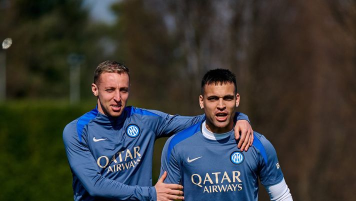 Inzaghi, tensione altissima. Lautaro-Frattesi col Como? La decisione verrà presa solo domani - immagine 1