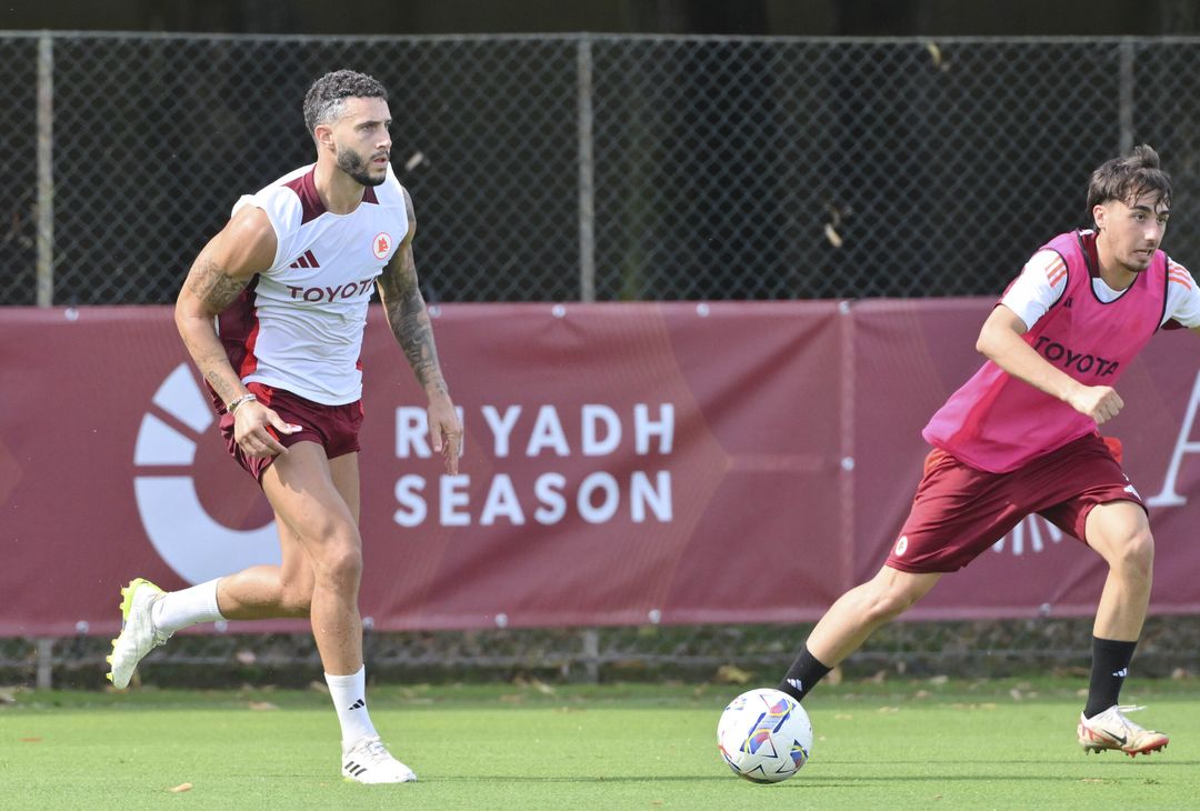 Trigoria, continua la preparazione dei giallorossi in vista del Genoa – FOTOGALLERY - immagine 9