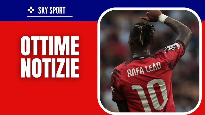 Rafael Leao AC Milan Milan-Newcastle 0-0 Champions League 2023-2024