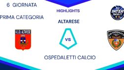 VIDEO / Altarese-Ospedaletti 0-1: le immagini della partita