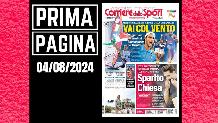 Prima pagina Corriere dello Sport: amichevoli, perde il Napoli di Conte