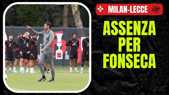 Paulo Fonseca AC Milan allenamento Milanello
