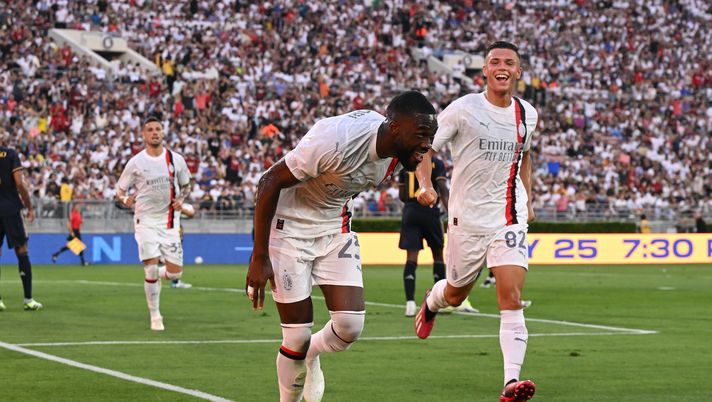 Fikayo Tomori AC Milan amichevole Real Madrid-Milan 3-2 precampionato 2023-2024