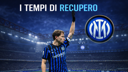 Inter, le tempistiche per il rientro di Barella: le gare che dovrà saltare. E Calhanoglu…