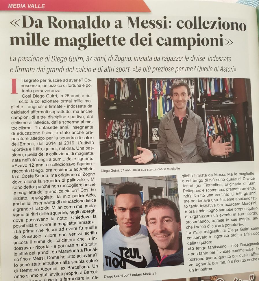 Tifa Milan ma si coccola la foto con Lautaro: le 1000 maglie di Diego Guirri…- immagine 2