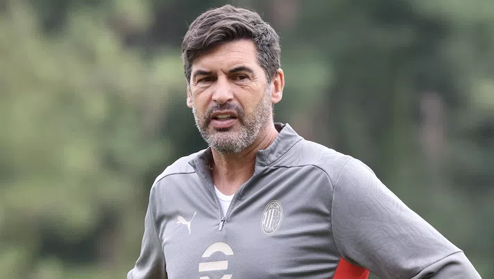 Paulo Fonseca AC Milan allenamento Milanello