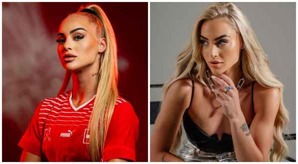 Alisha Lehmann da record: è la prima donna sulla copertina della rivista SWM- immagine 2