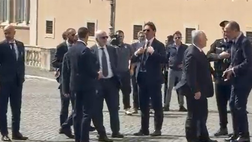 VIDEO FCIN1908 / Lazio-Inter, incontro con Mattarella: l’arrivo dei biancocelesti
