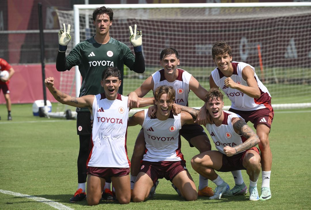 Roma, a Trigoria ritmo alto e la visita di Rocca – FOTO GALLERY - immagine 20
