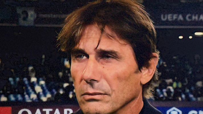 Conte nel pre-gara