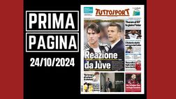 Prima pagina Tuttosport: “Motta e Giuntoli, una reazione da Juve”