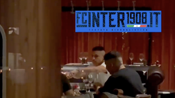 VIDEO FCIN1908 / Inter, Sanchez a cena al ristorante di Zanetti