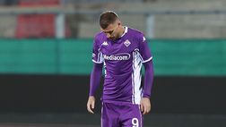 Fiorentina, Dzeko da leader vero: prende il megafono e parla con la curva viola