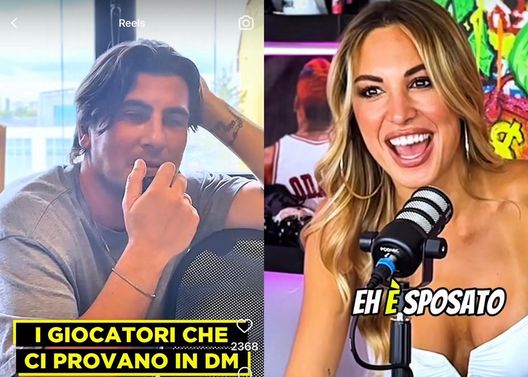 Chiara Giuffrida: “Dm da calciatori che ci provano?”, Ventola: “Non fare casino, alcuni sposati” Chiara Giuffrida: “Dm da calciatori che ci provano?”, Ventola: “Non fare casino, alcuni sposati” - immagine 1