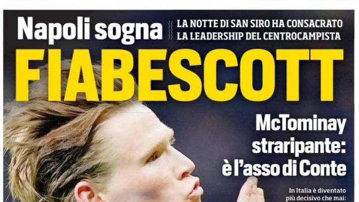 Prime pagine giornali sportivi oggi: il Napoli sui media- immagine 1