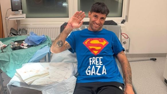Il “Falco” Mario Ferri torna in campo: protesta per Gaza e finisce in ospedale- immagine 2