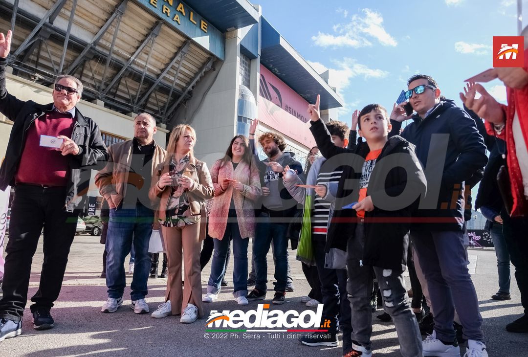 FOTO PALERMO: Tombola con Stefano Piazza e Chris Clun al ‘Renzo Barbera’ (Gallery) - immagine 32