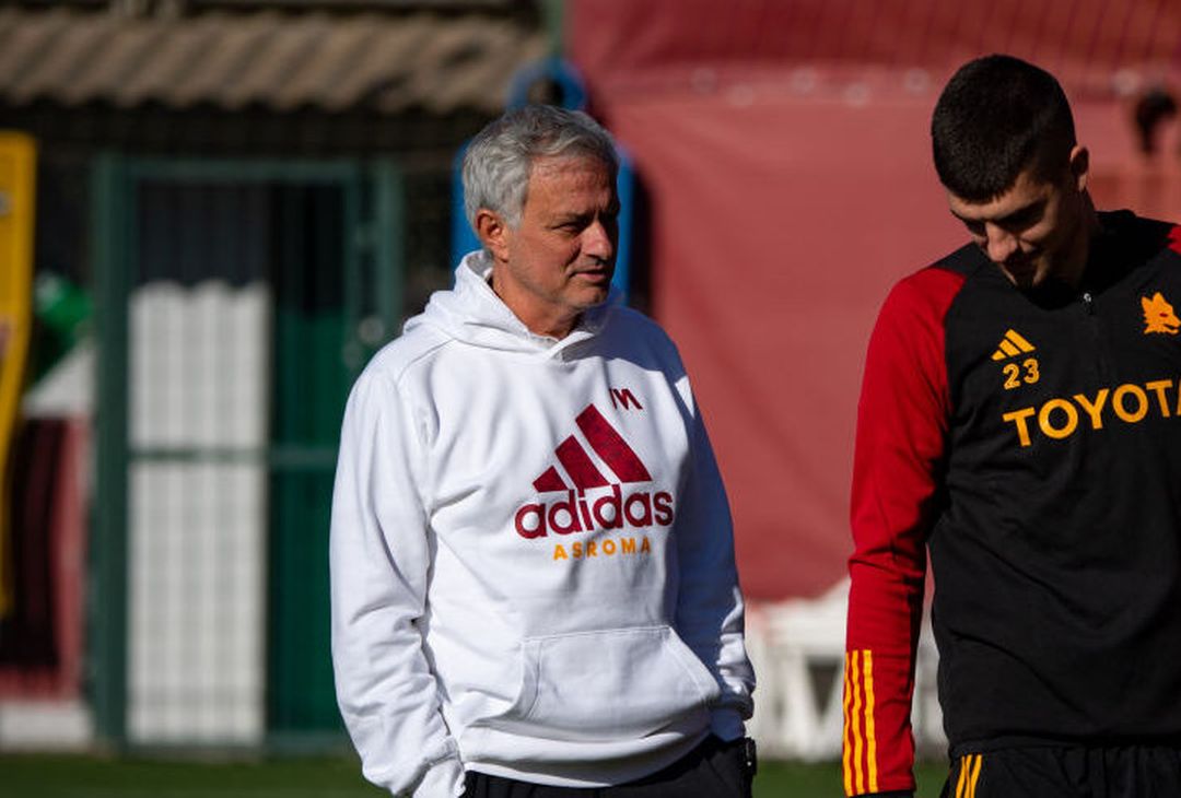 Roma, primo allenamento in vista del Bologna – FOTO GALLERY - immagine 21