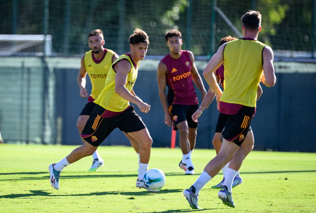 Raduno Roma, il primo allenamento di Wesley e Vasquez a Trigoria- FOTO GALLERY - immagine 39