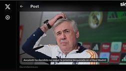 VIDEO / Onda Cero: Ancelotti lascerà il Real a fine stagione