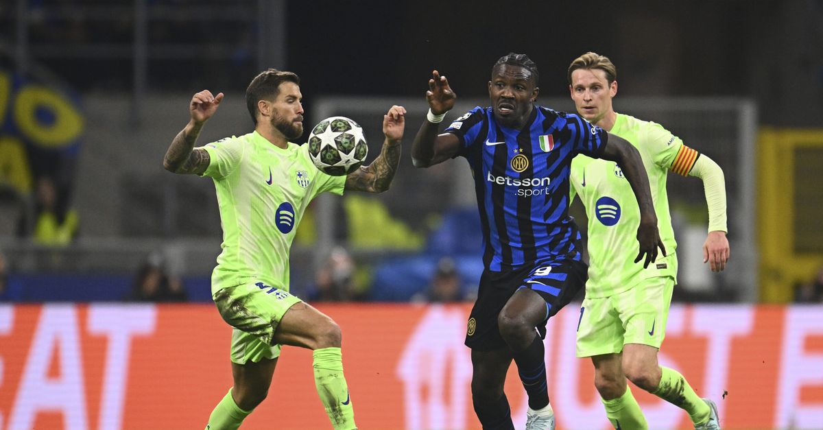 Champions League, l’Inter batte il Barcellona e va in finale