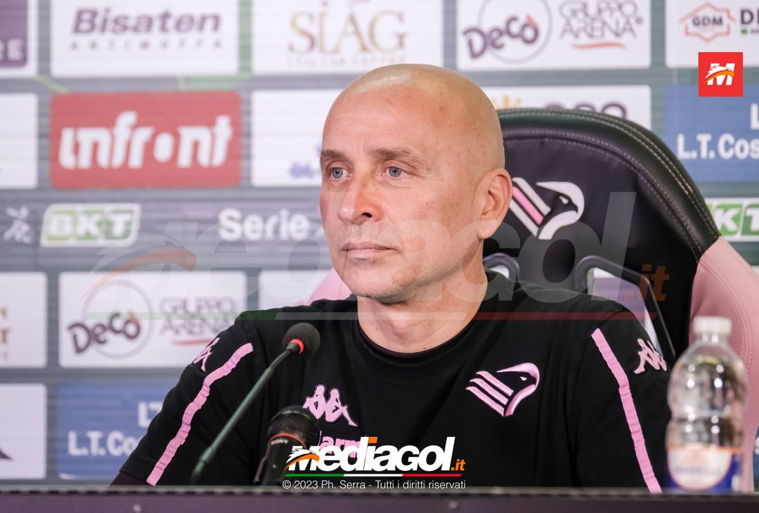 FOTO PALERMO, verso il Cittadella: la conferenza stampa di Corini (GALLERY) - immagine 9