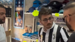 Due youtuber provano a vendere maglie della Juve a Napoli: il siparietto
