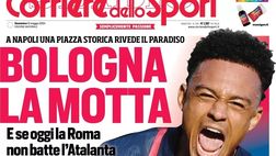 PRIMA PAGINA CORRIERE DELLO SPORT OGGI: “Bologna la Motta”