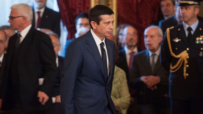ROME, ITALY - APRIL 28: Minister for Infrastructure Maurizio Lupi attends the swearing in ceremony of the new government at Quirinale palace on April 28, 2013 in Rome, Italy. The new coalition government was formed through extensive cooperation agreements between the right and left coalitions after a two-month long post-election deadlock. (Photo by Giorgio Cosulich/Getty Images) Maurizio Lupi